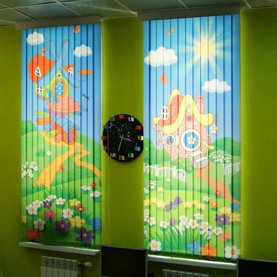 Вертикальные жалюзи с фотопечатью